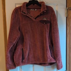 L.L. Bean High-pile Fleece Pullover Size XL